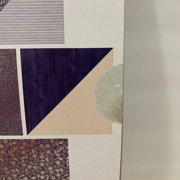 DCWV "Indigo Kraft And Rose Gold" 12x12 Paperpad 20 Sheets Cardstock Papercrafts - Picture 7 of 12